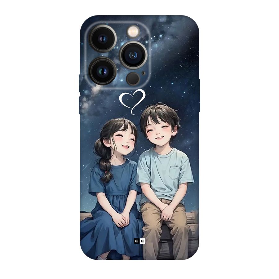 Cute Anime Teens Back Case for iPhone 14 Pro