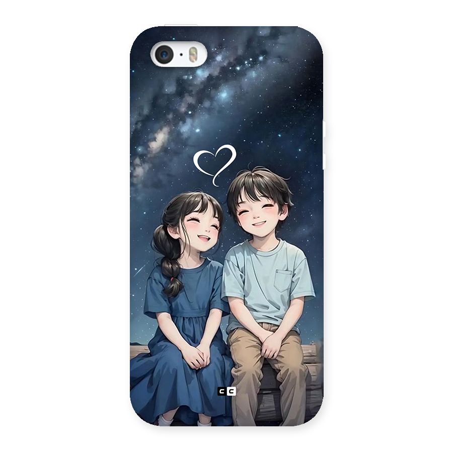 Cute Anime Teens Back Case for iPhone SE 2016