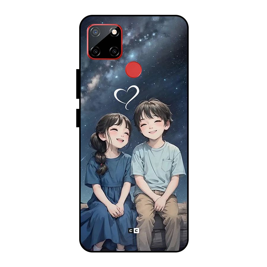 Cute Anime Teens Metal Back Case for Realme C12
