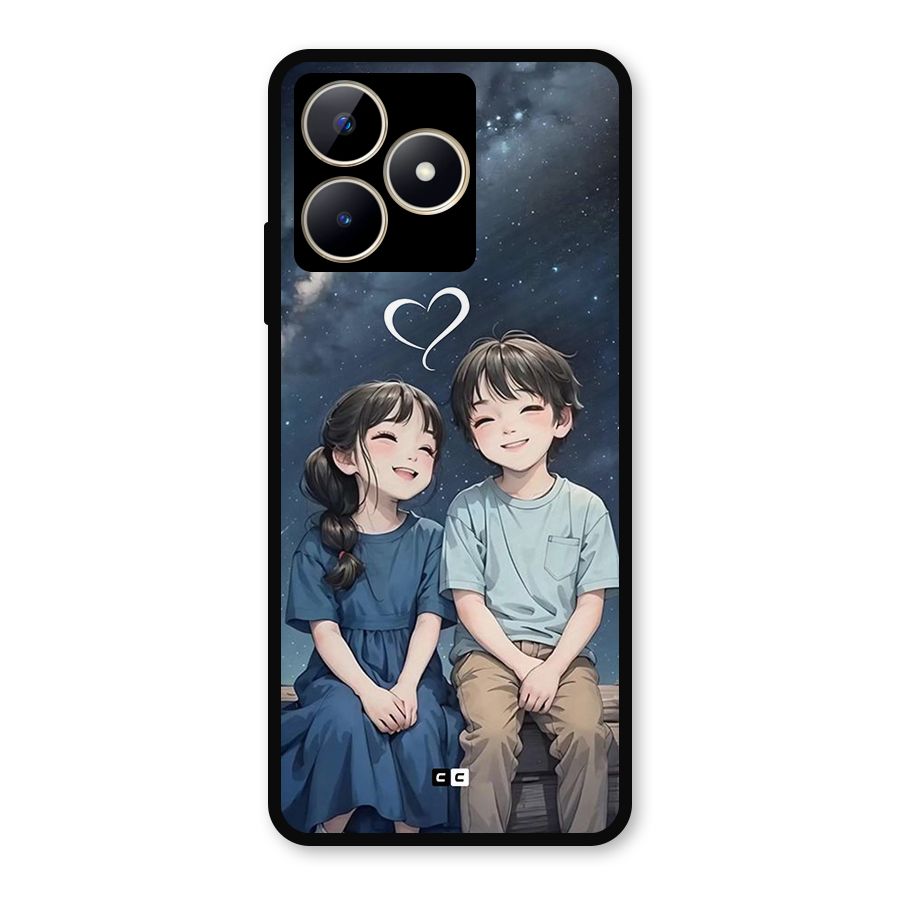 Cute Anime Teens Metal Back Case for Realme C53