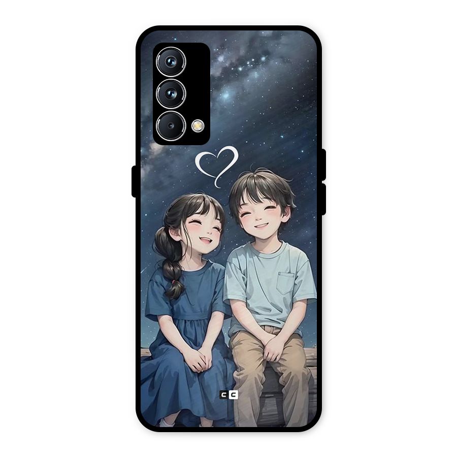 Cute Anime Teens Metal Back Case for Realme GT Master Edition