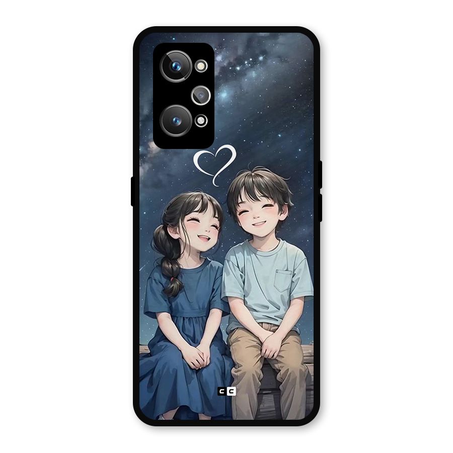 Cute Anime Teens Metal Back Case for Realme GT Neo2