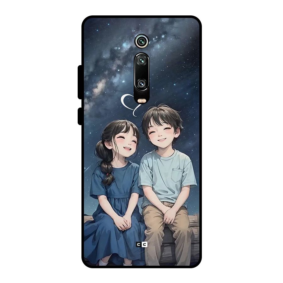Cute Anime Teens Metal Back Case for Redmi K20