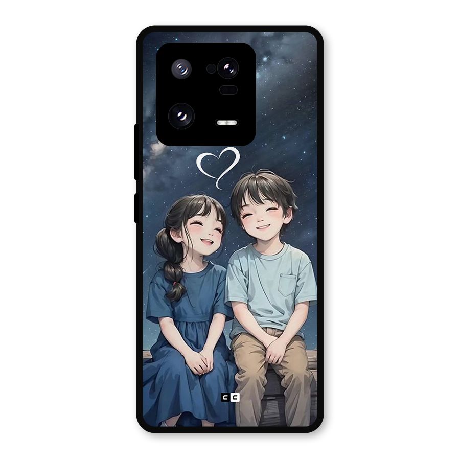 Cute Anime Teens Metal Back Case for Xiaomi 13 Pro