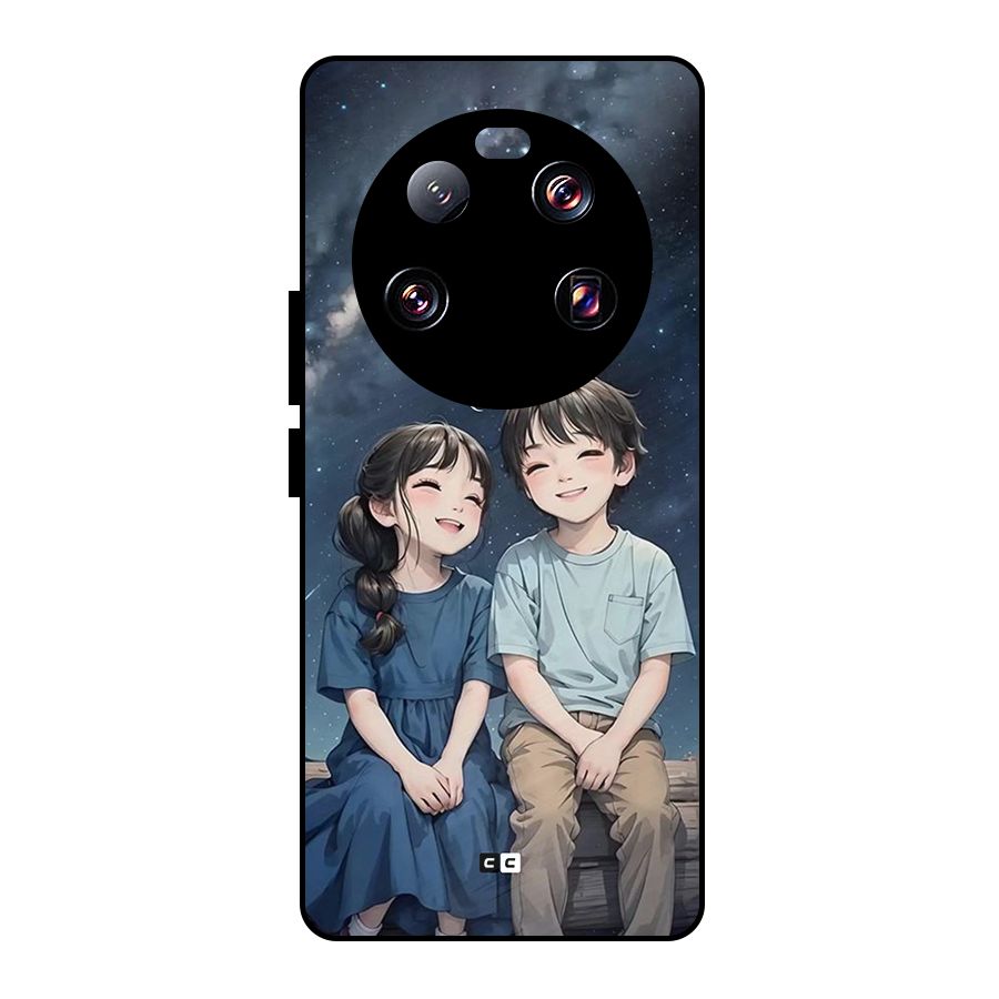Cute Anime Teens Metal Back Case for Xiaomi 13 Ultra