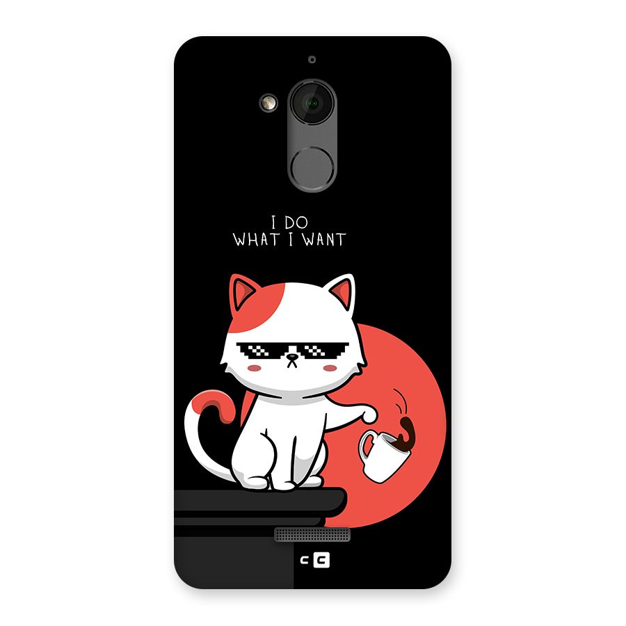 Cute Attitude Cat Back Case for Coolpad Note 5