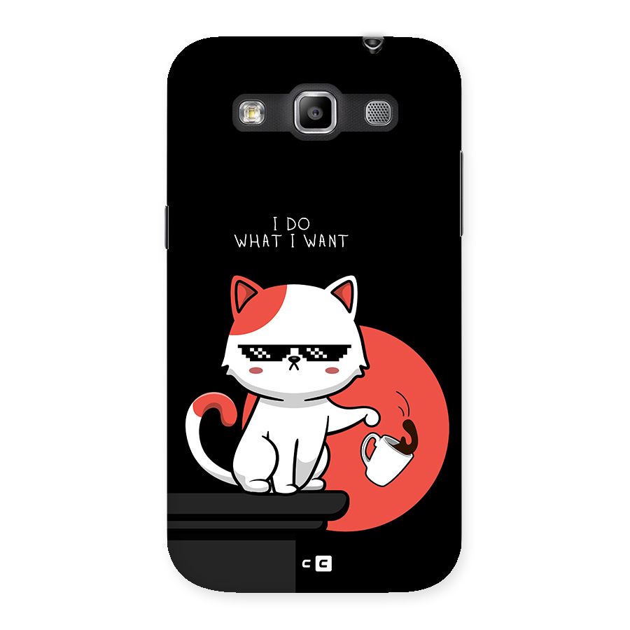 Cute Attitude Cat Back Case for Galaxy Grand Quattro