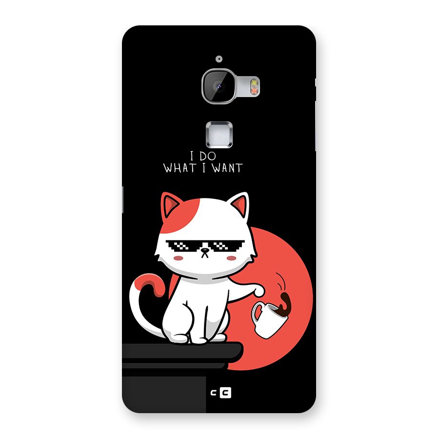 Cute Attitude Cat Back Case for LeTV Le Max