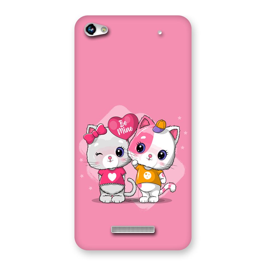 Cute Be Mine Back Case for Canvas Hue 2 A316
