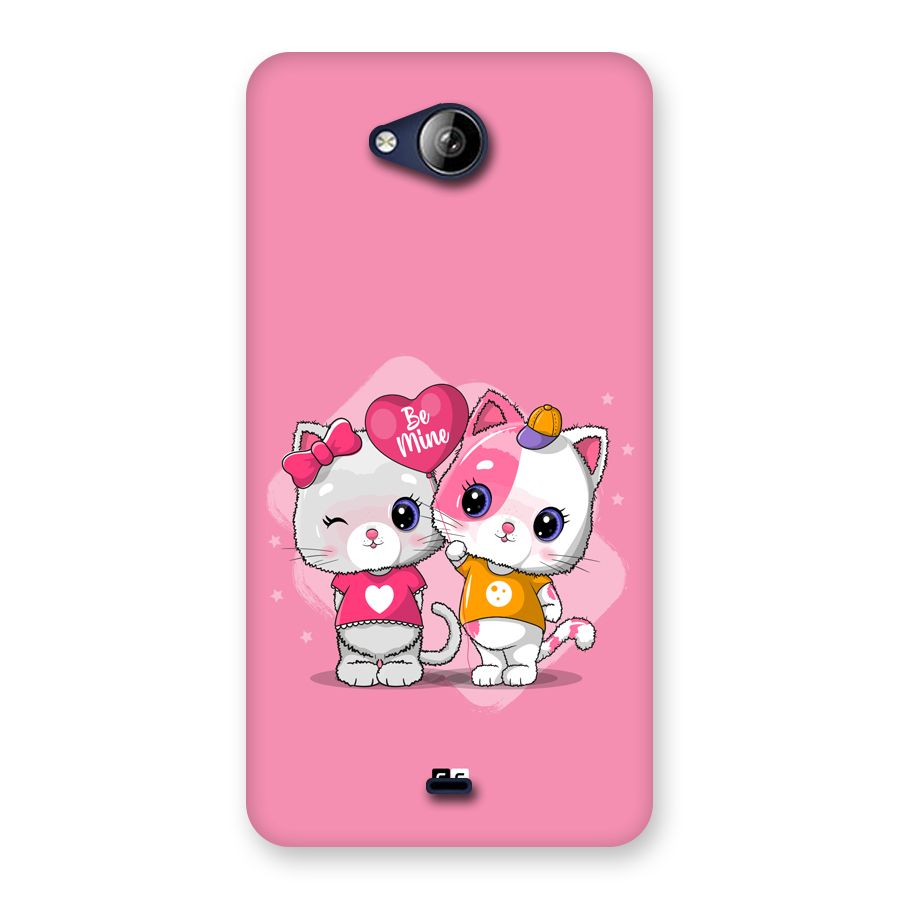 Cute Be Mine Back Case for Canvas Play Q355