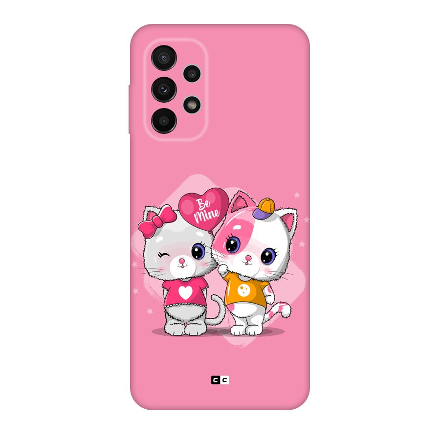 Cute Be Mine Back Case for Galaxy A23