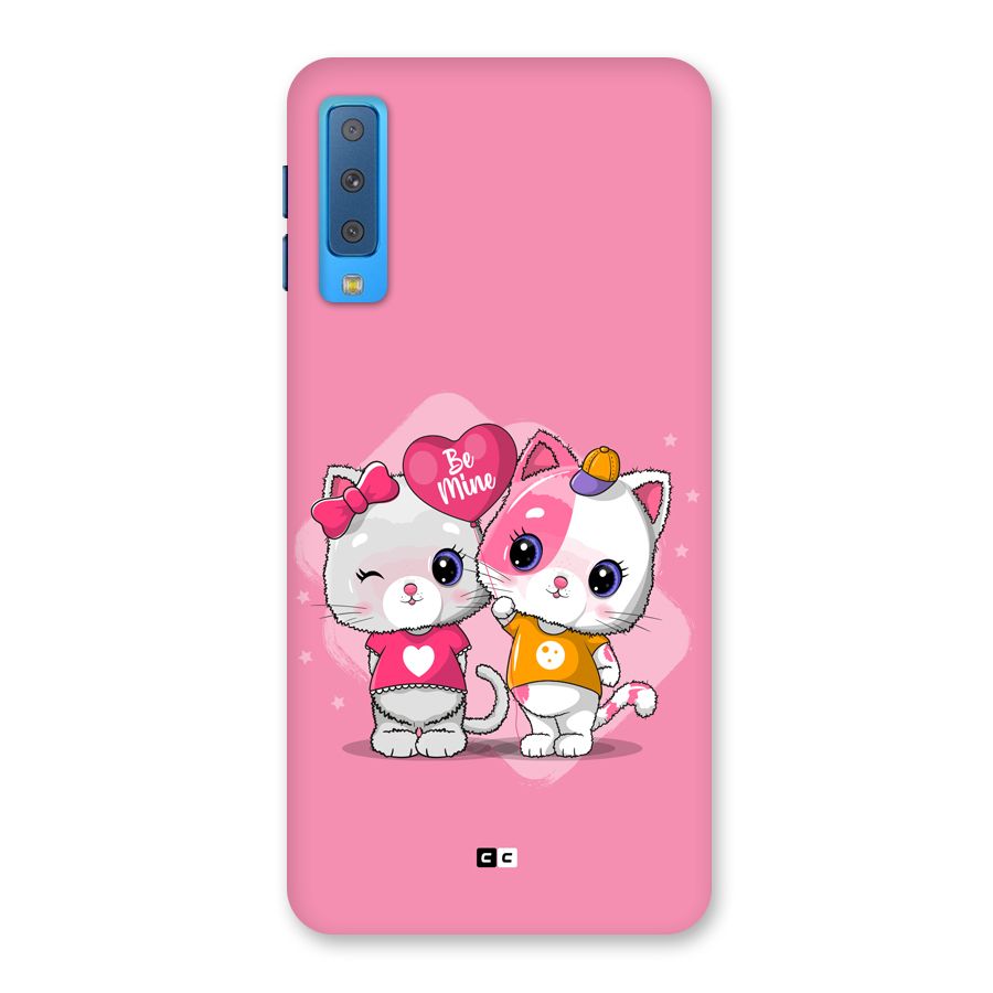 Cute Be Mine Back Case for Galaxy A7 (2018)