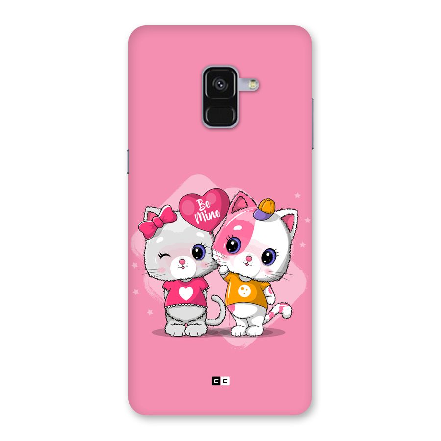 Cute Be Mine Back Case for Galaxy A8 Plus