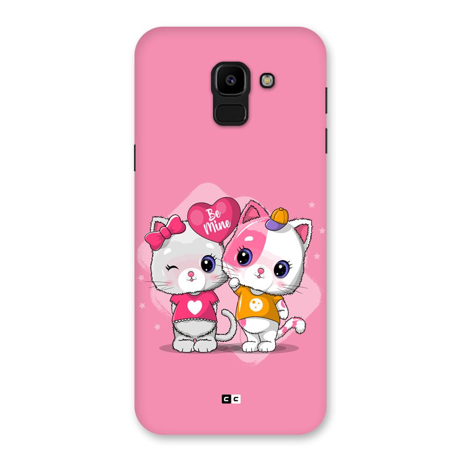 Cute Be Mine Back Case for Galaxy J6