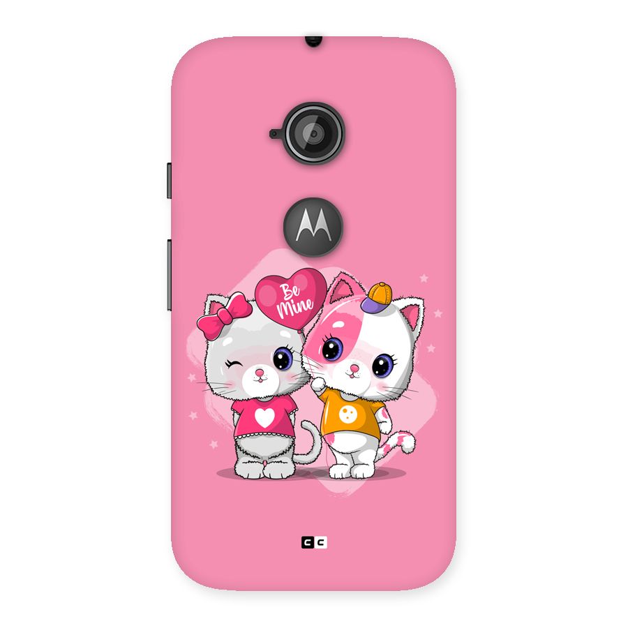 Cute Be Mine Back Case for Moto E 2nd Gen