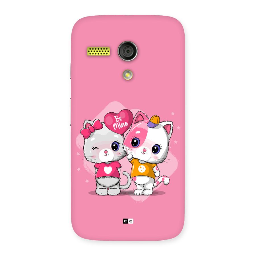 Cute Be Mine Back Case for Moto G
