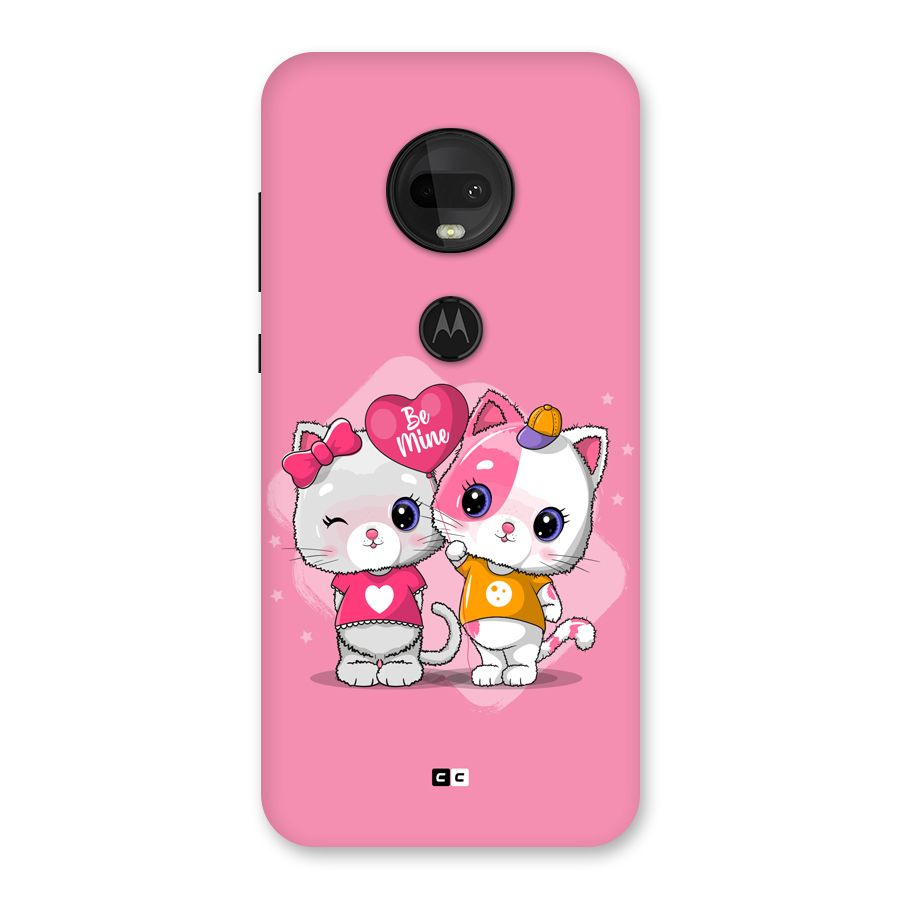 Cute Be Mine Back Case for Moto G7