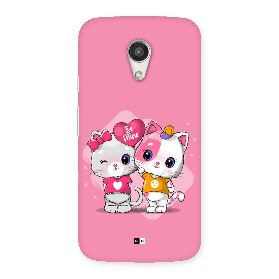 Cute Be Mine Back Case for Moto G 2nd Gen