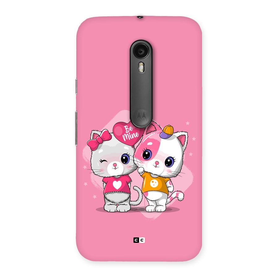 Cute Be Mine Back Case for Moto G Turbo