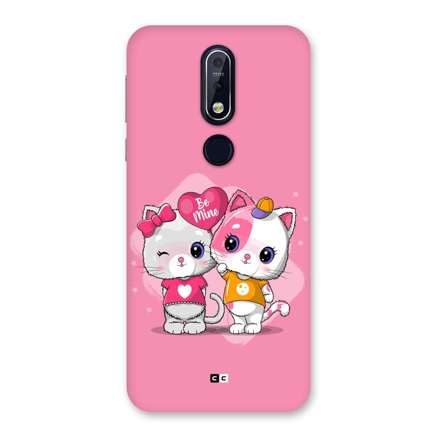 Cute Be Mine Back Case for Nokia 7.1