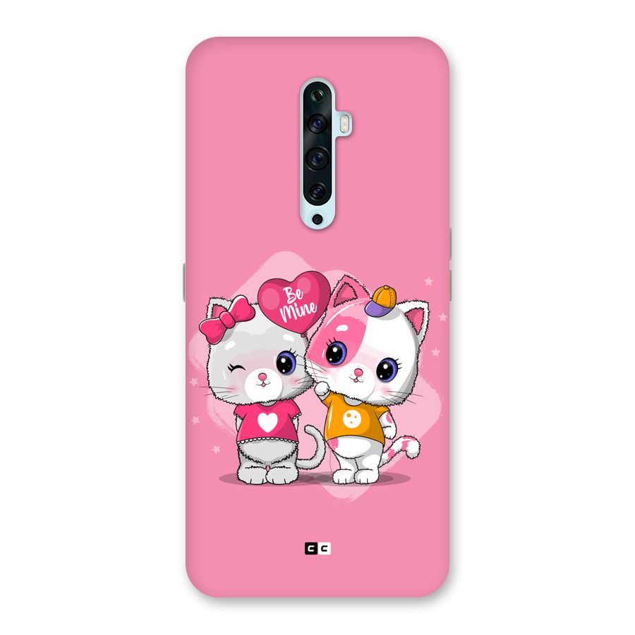 Cute Be Mine Back Case for Oppo Reno2 F