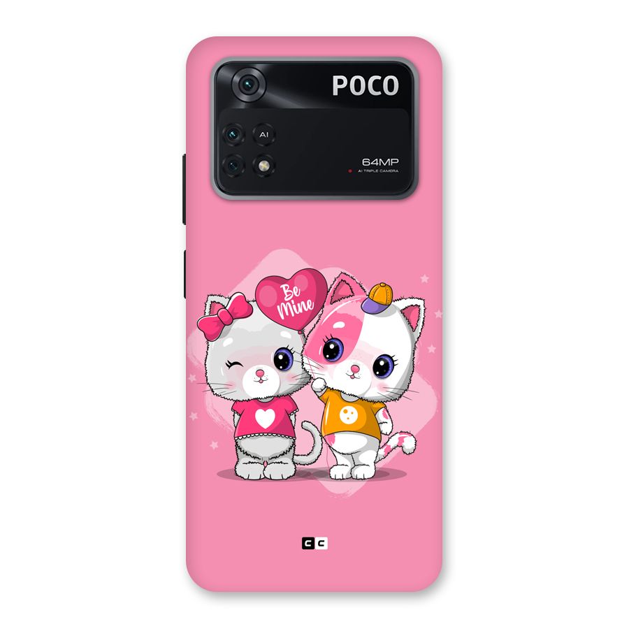 Cute Be Mine Back Case for Poco M4 Pro 4G