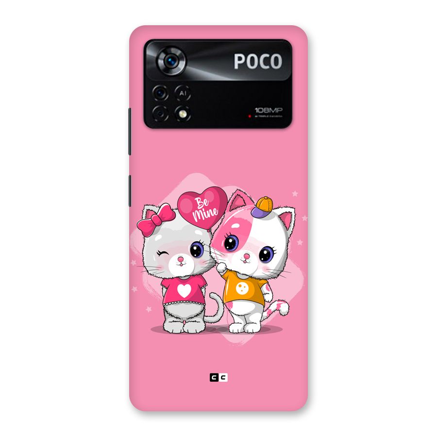 Cute Be Mine Back Case for Poco X4 Pro 5G