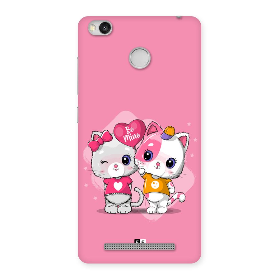 Cute Be Mine Back Case for Redmi 3S Prime