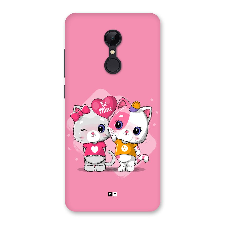 Cute Be Mine Back Case for Redmi 5
