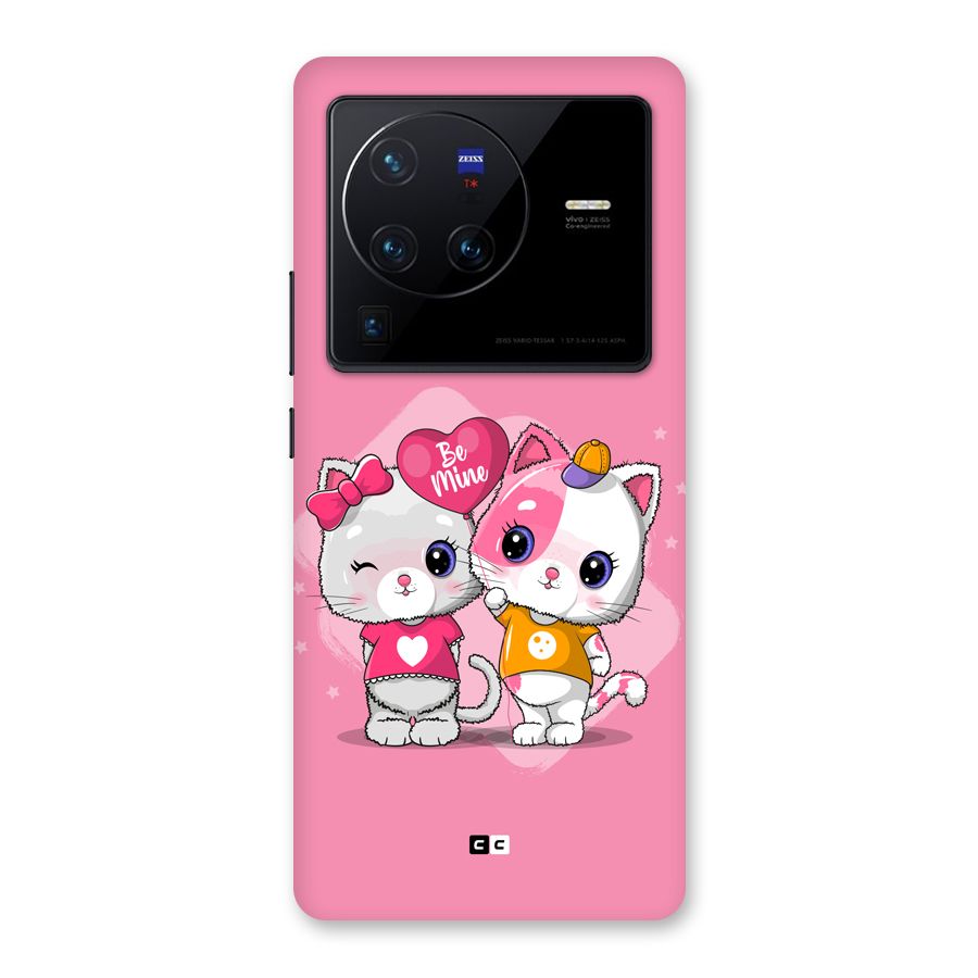 Cute Be Mine Back Case for Vivo X80 Pro