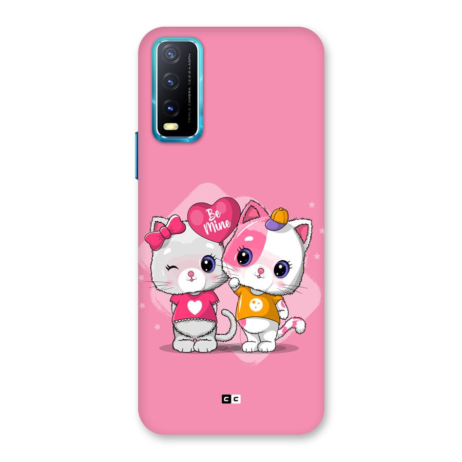 Cute Be Mine Back Case for Vivo Y20G