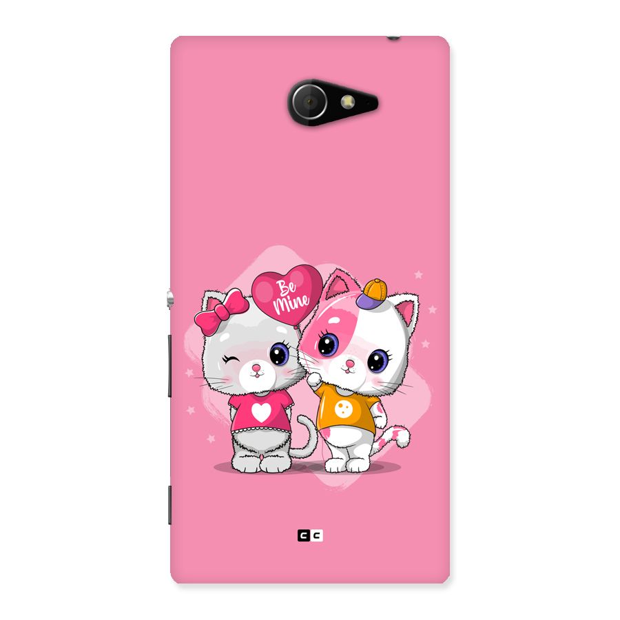 Cute Be Mine Back Case for Xperia M2