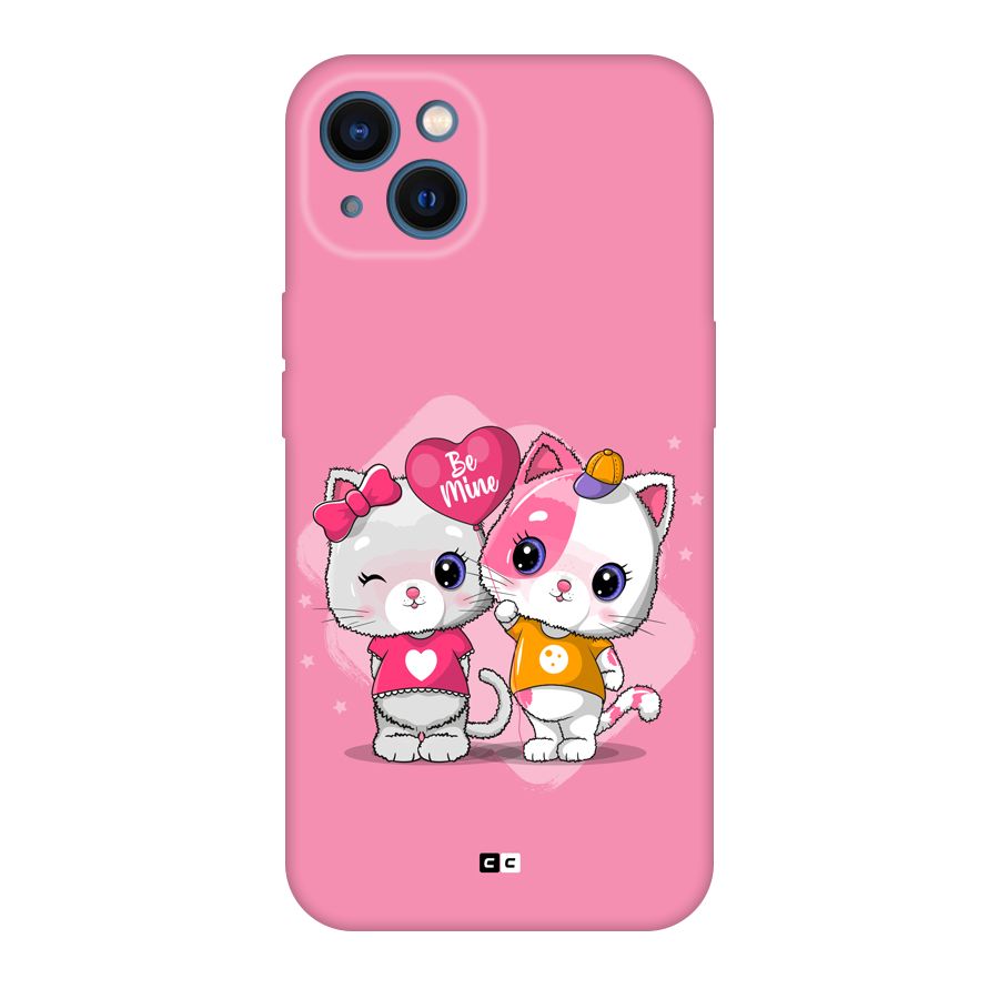 Cute Be Mine Back Case for iPhone 13
