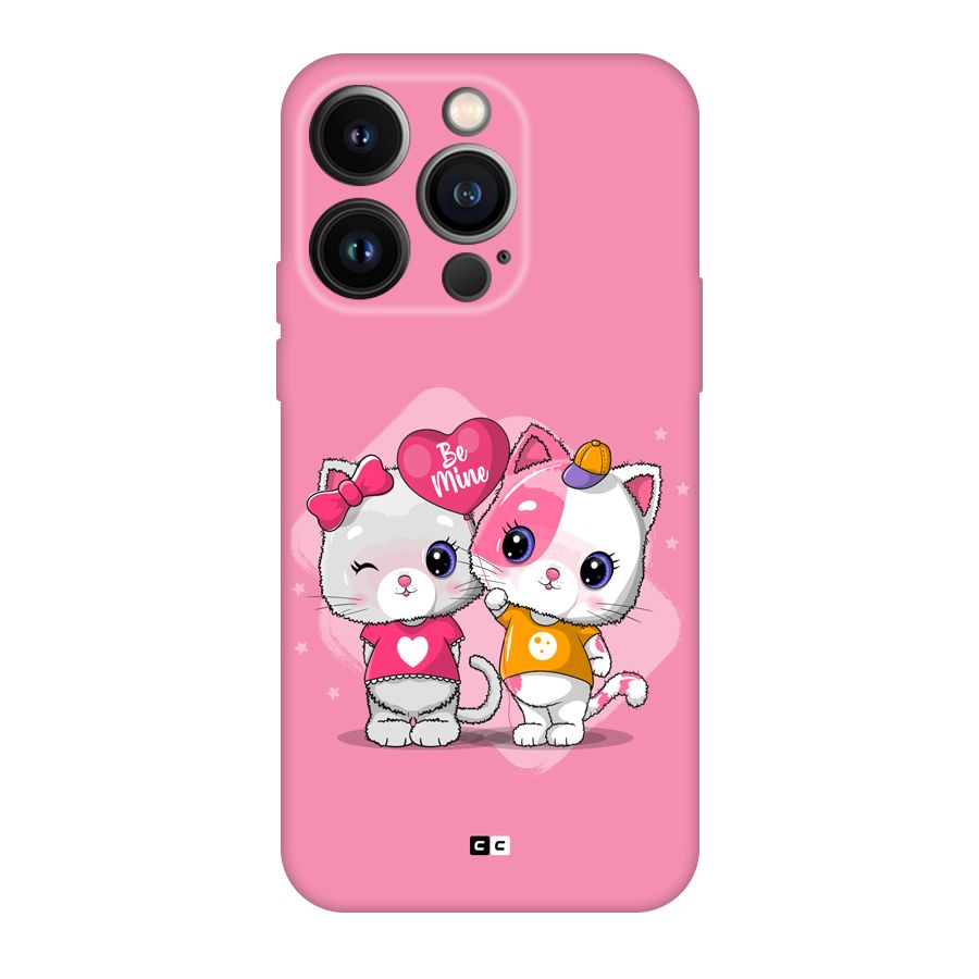 Cute Be Mine Back Case for iPhone 14 Pro