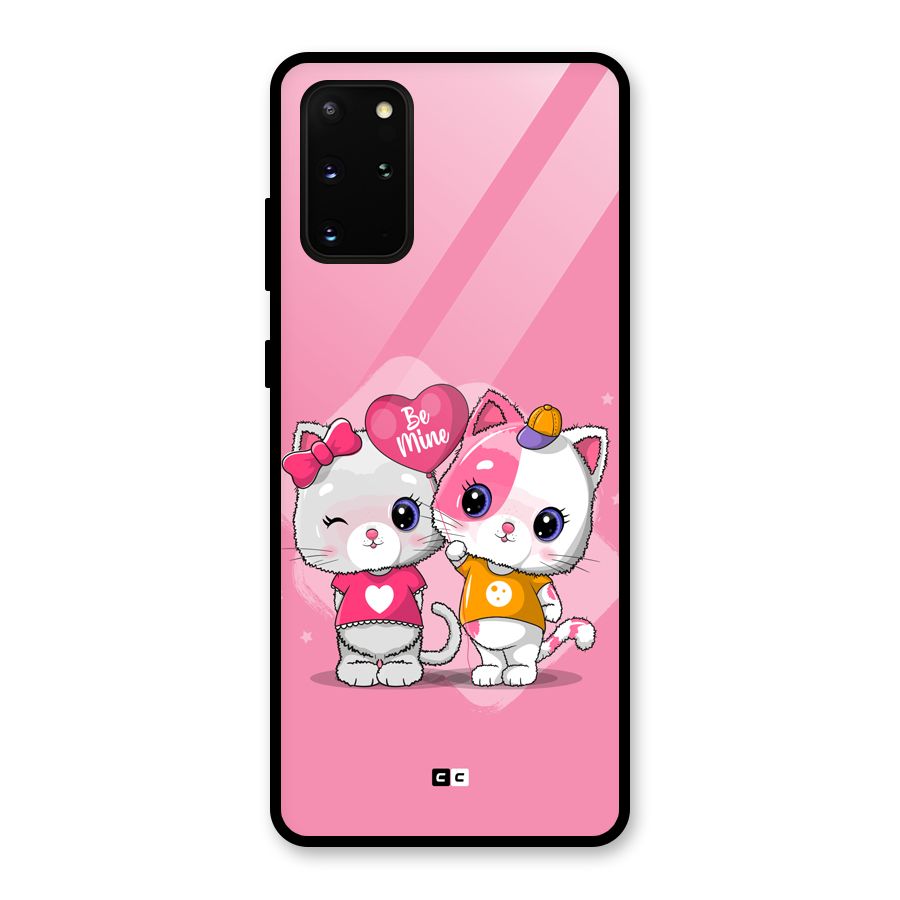 Cute Be Mine Glass Back Case for Galaxy S20 Plus