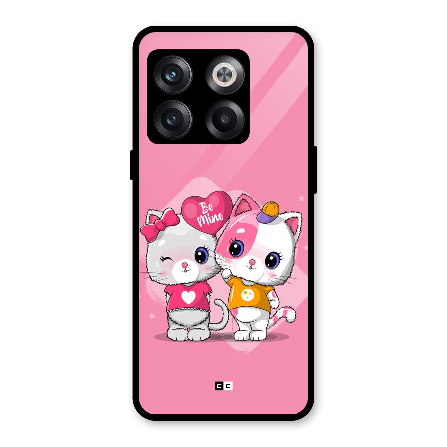 Cute Be Mine Glass Back Case for OnePlus 10T