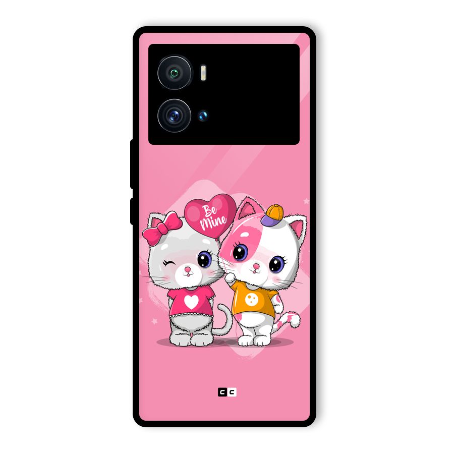 Cute Be Mine Glass Back Case for Vivo iQOO 9 Pro