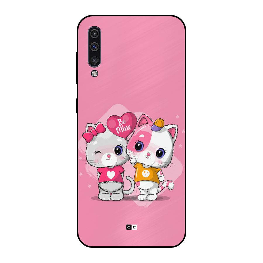 Cute Be Mine Metal Back Case for Galaxy A50