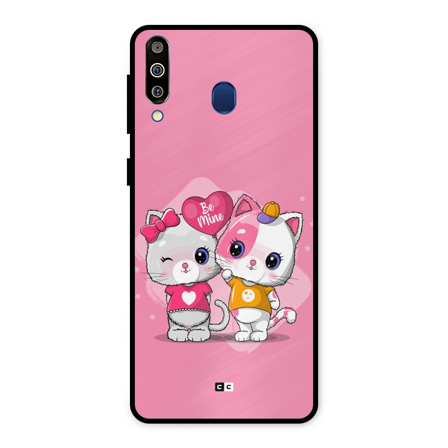 Cute Be Mine Metal Back Case for Galaxy M30