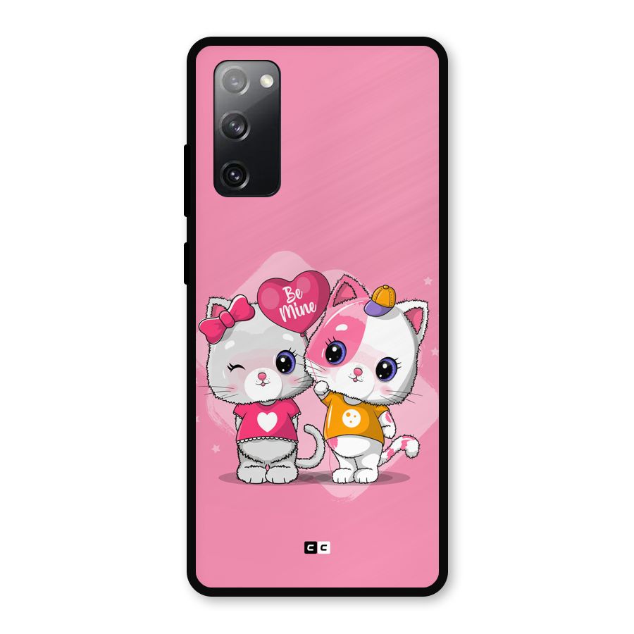 Cute Be Mine Metal Back Case for Galaxy S20 FE 5G