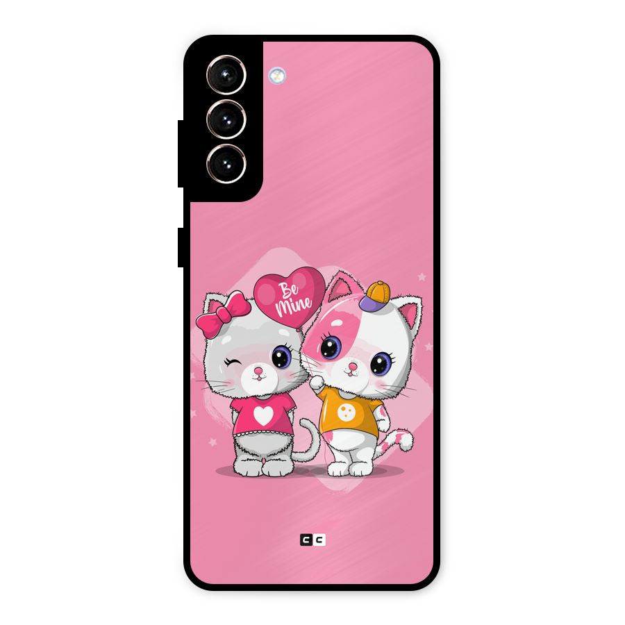 Cute Be Mine Metal Back Case for Galaxy S21 Plus