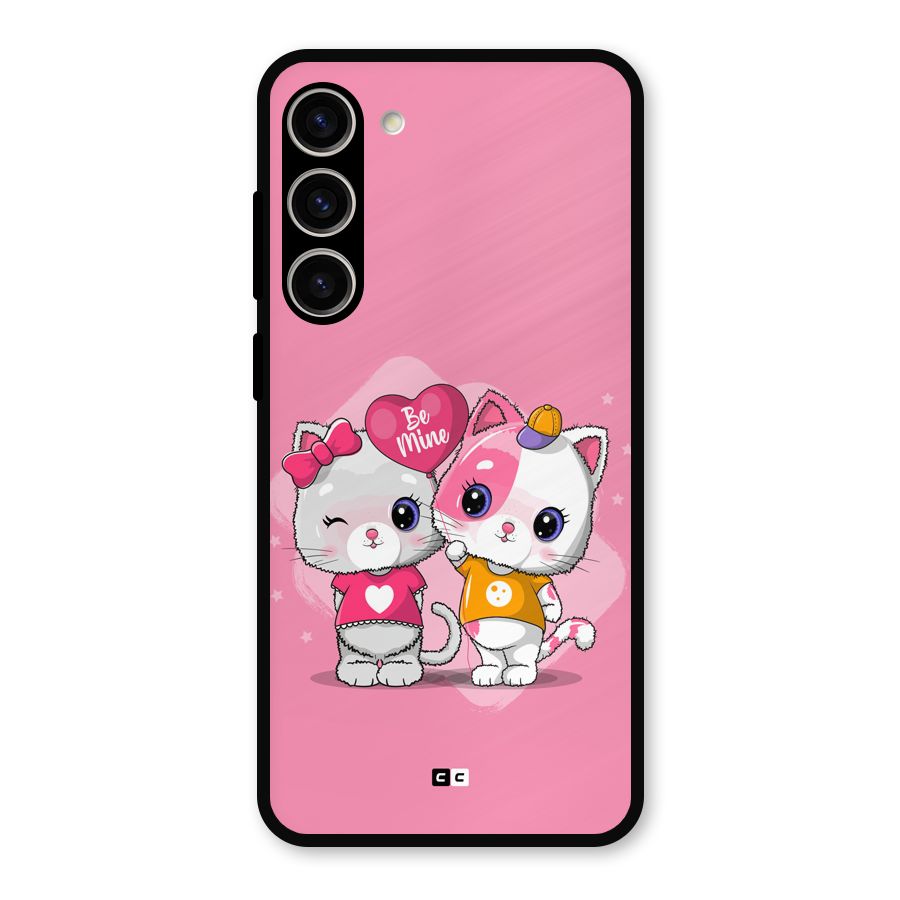 Cute Be Mine Metal Back Case for Galaxy S23 Plus