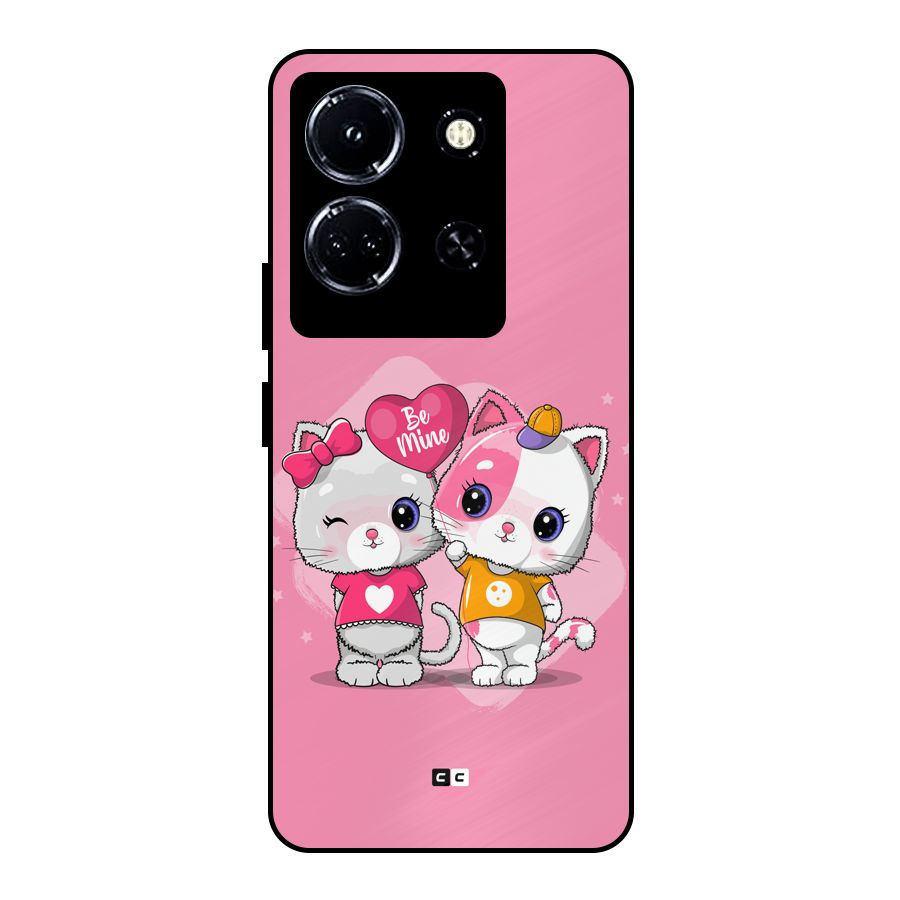 Cute Be Mine Metal Back Case for Infinix Note 30 5G
