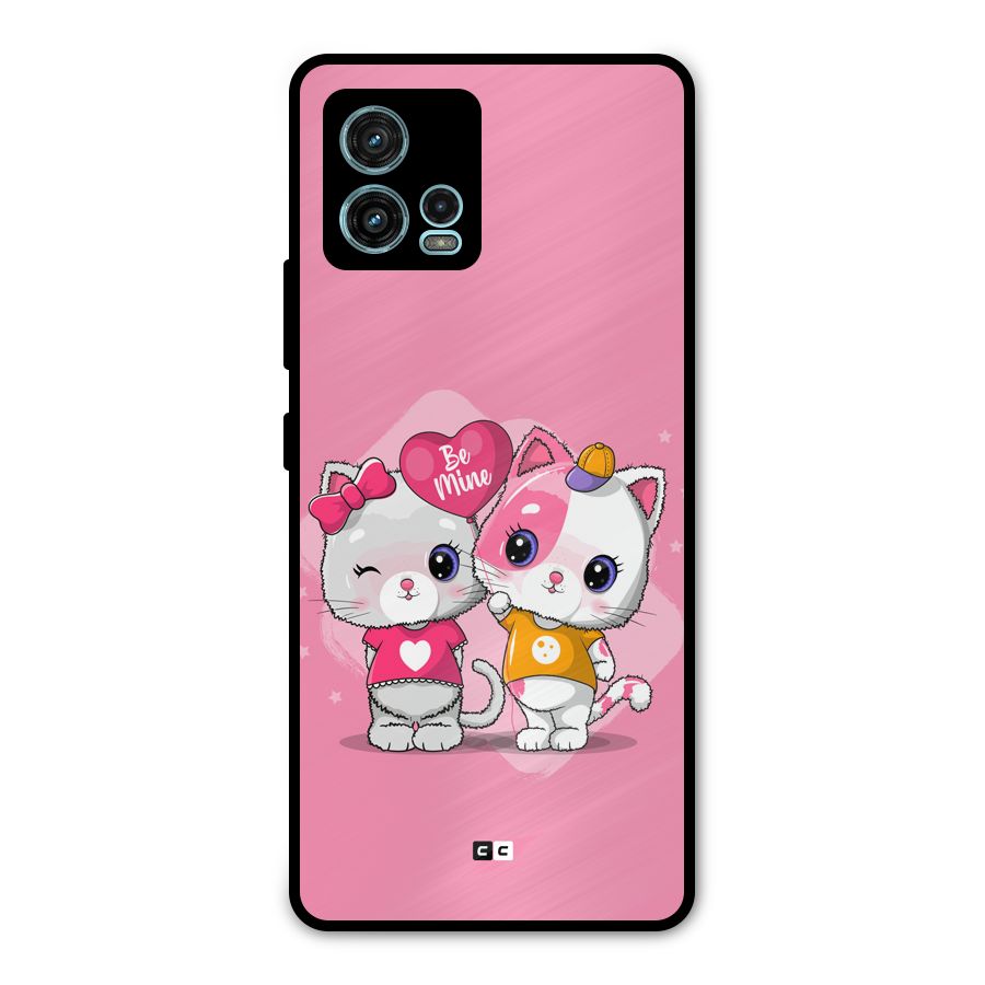 Cute Be Mine Metal Back Case for Moto G72