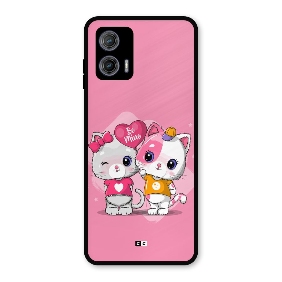 Cute Be Mine Metal Back Case for Moto G73