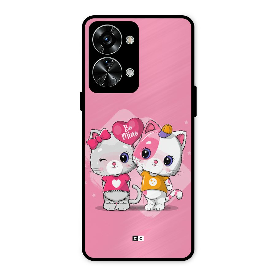Cute Be Mine Metal Back Case for OnePlus Nord 2T