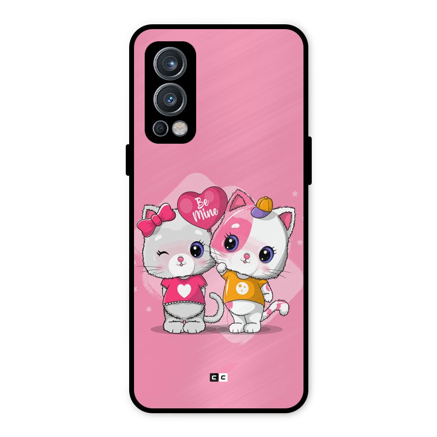 Cute Be Mine Metal Back Case for OnePlus Nord 2 5G