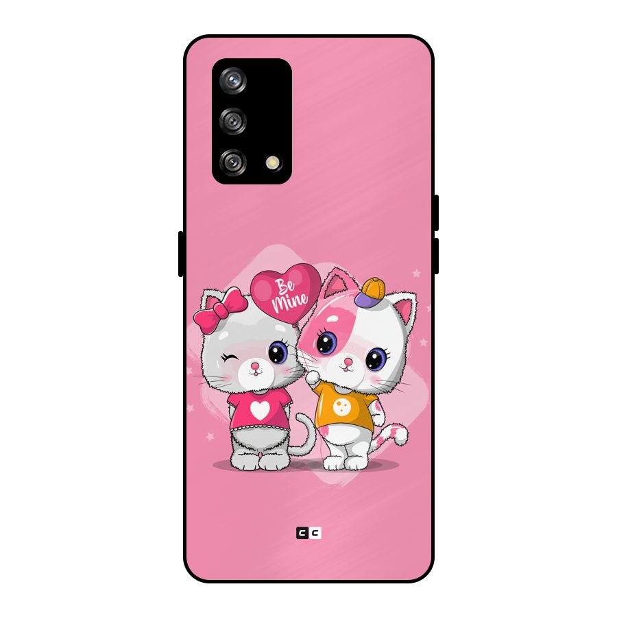 Cute Be Mine Metal Back Case for Oppo F19