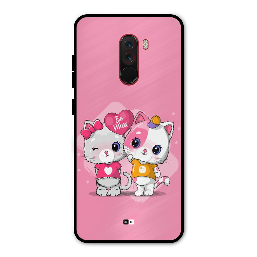 Cute Be Mine Metal Back Case for Poco F1