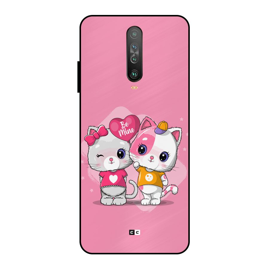 Cute Be Mine Metal Back Case for Poco X2